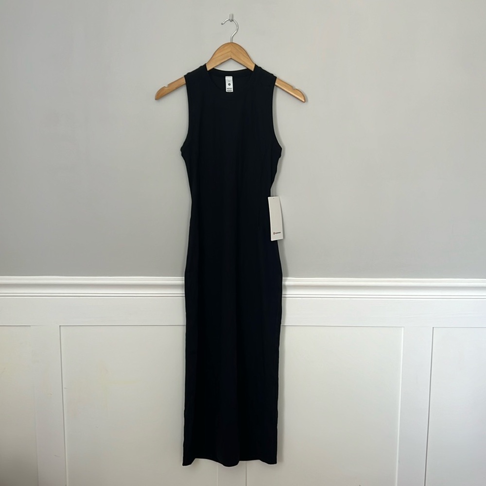 Lululemon All Aligned Ribbed Midi Dress